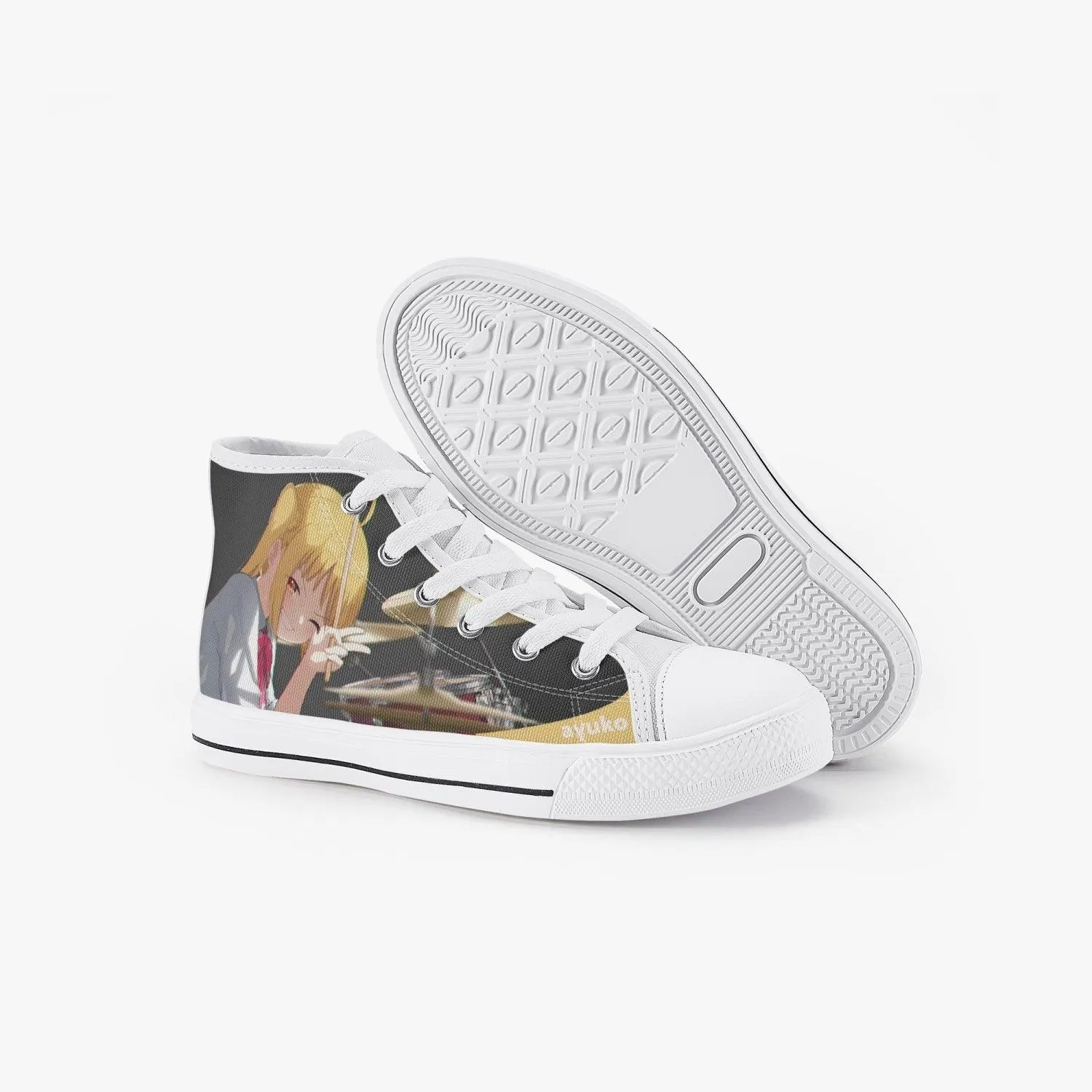 Bocchi The Rock Ijichi, Nijika Kids A-Star High Anime Shoes
