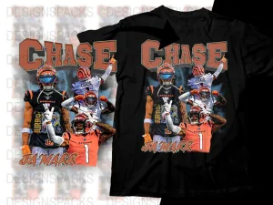 Bold Athletic Chase Ja'Marr Bengals #1 Fan Png Digital Download