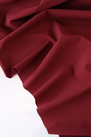 Cabernet Italian REnergy Nylon Spandex | Designer Deadstock