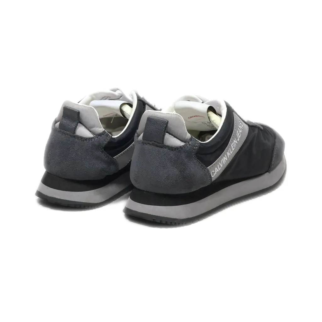 Calvin Klein Athletic Sneakers Fabric Black Colour For Kids