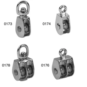 Campbell 3/4" Pulley, Single Sheave, Rigid Eye, #0174