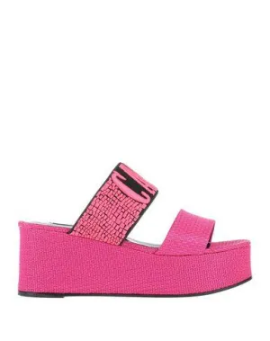 Casadei Women Sandals Fuchsia 5.5 UK