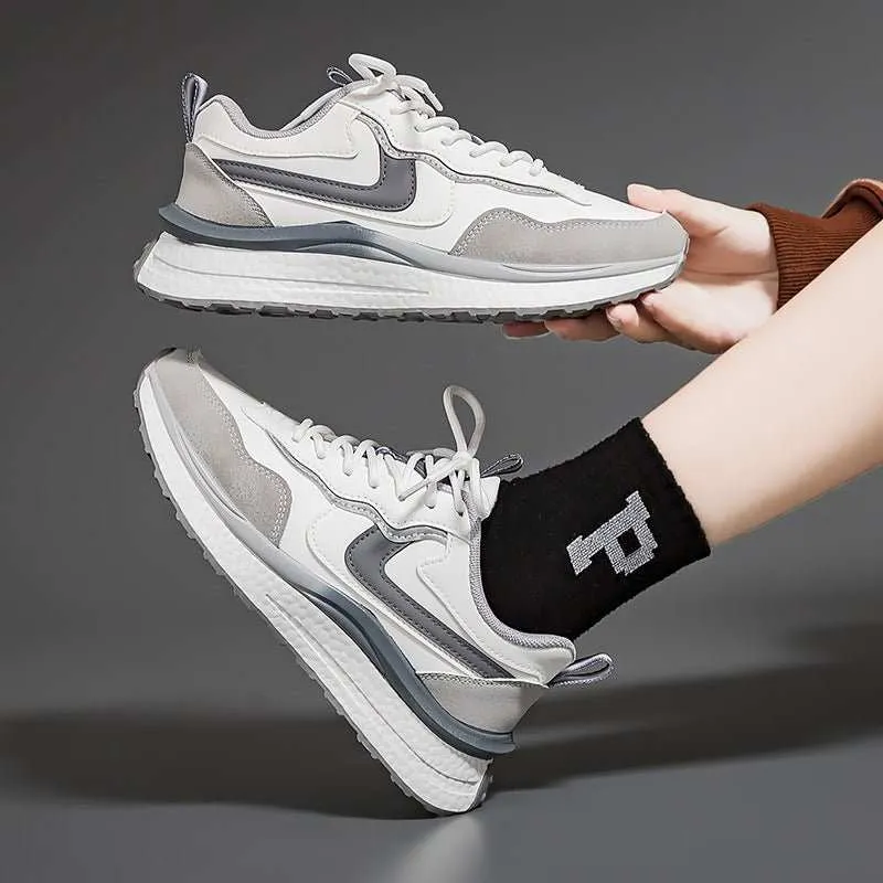 Causal Sports Leather Sneakers