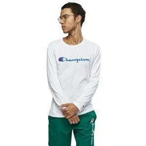 Champion Script Long Sleeve Mens Tee