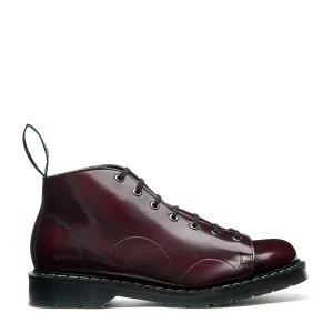 Cherry Red  Rub-Off Vegan Hi-Shine Monkey Boot