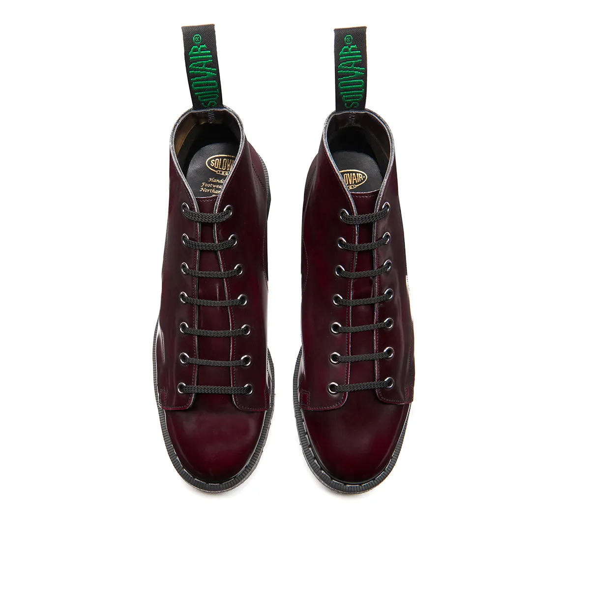 Cherry Red  Rub-Off Vegan Hi-Shine Monkey Boot
