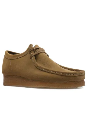 Clarks Originals Wallabee in Cola Brown Suede