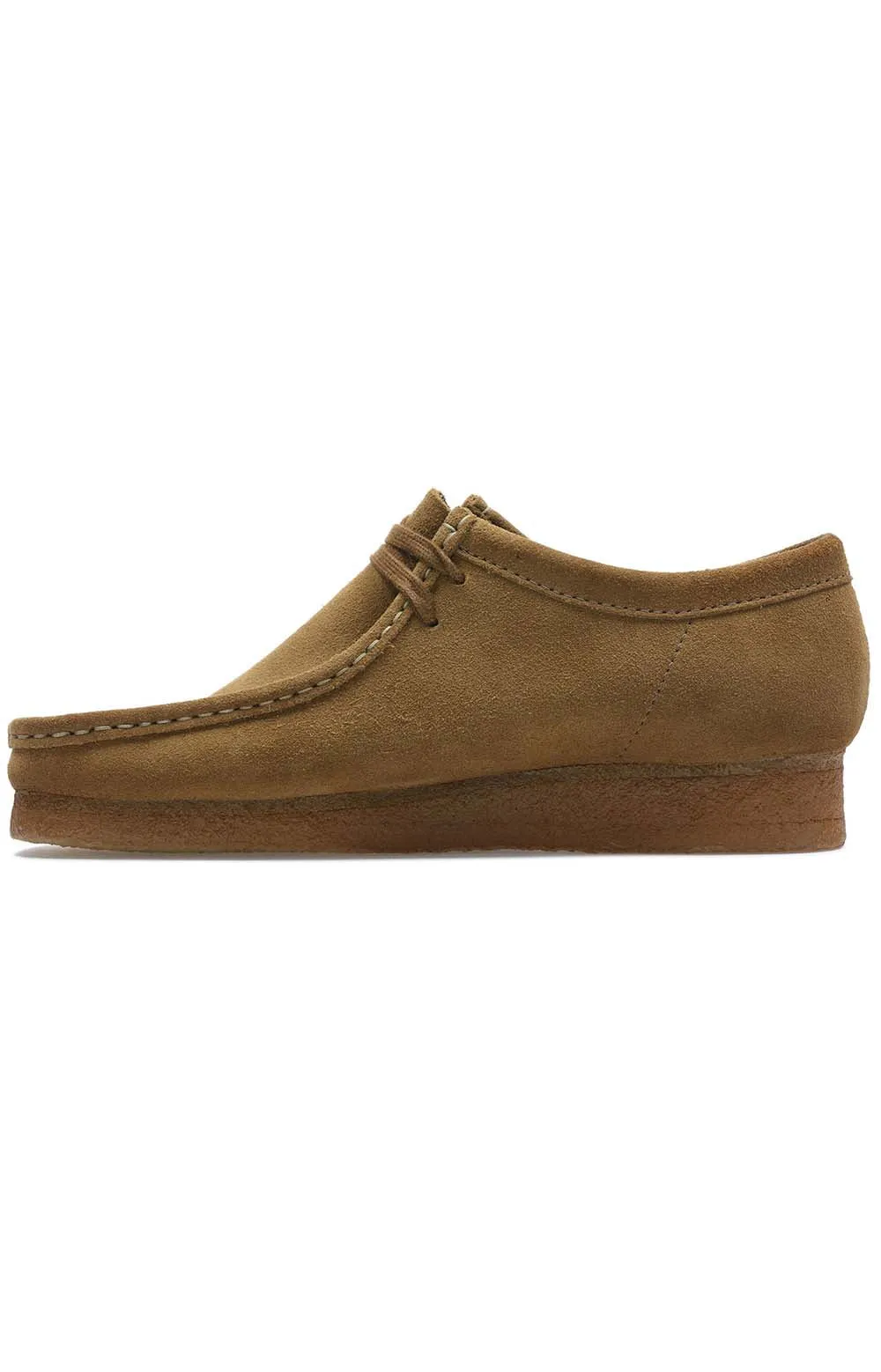 Clarks Originals Wallabee in Cola Brown Suede