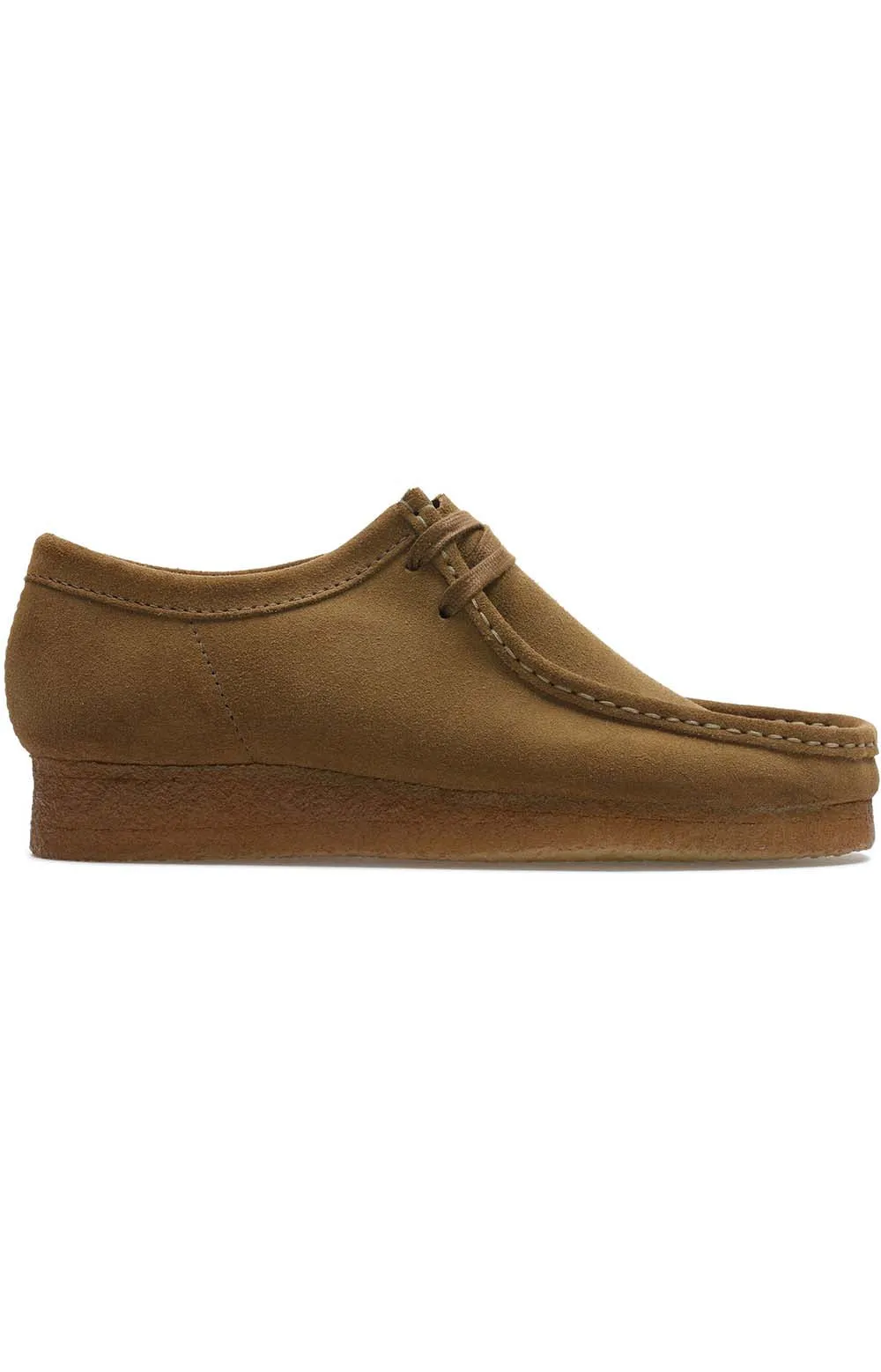 Clarks Originals Wallabee in Cola Brown Suede