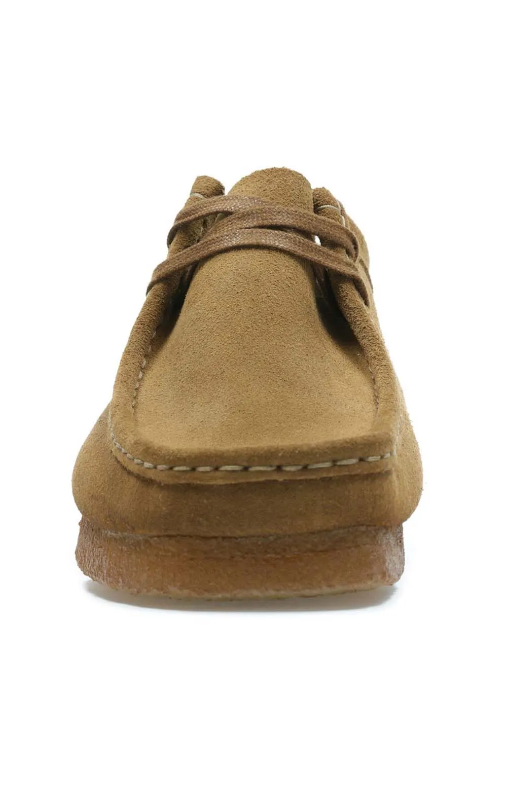 Clarks Originals Wallabee in Cola Brown Suede