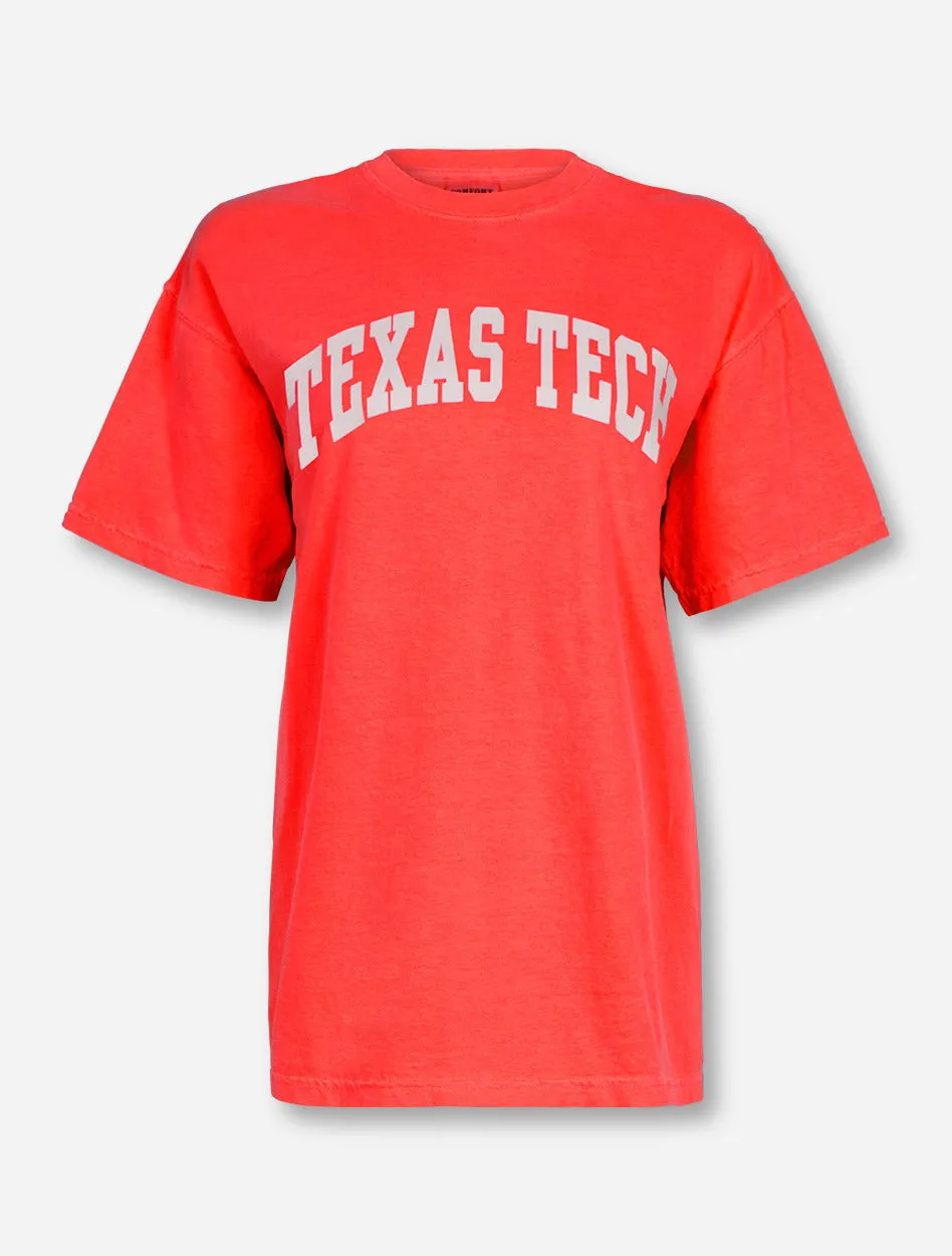 Classic Texas Tech White Arch T-Shirt