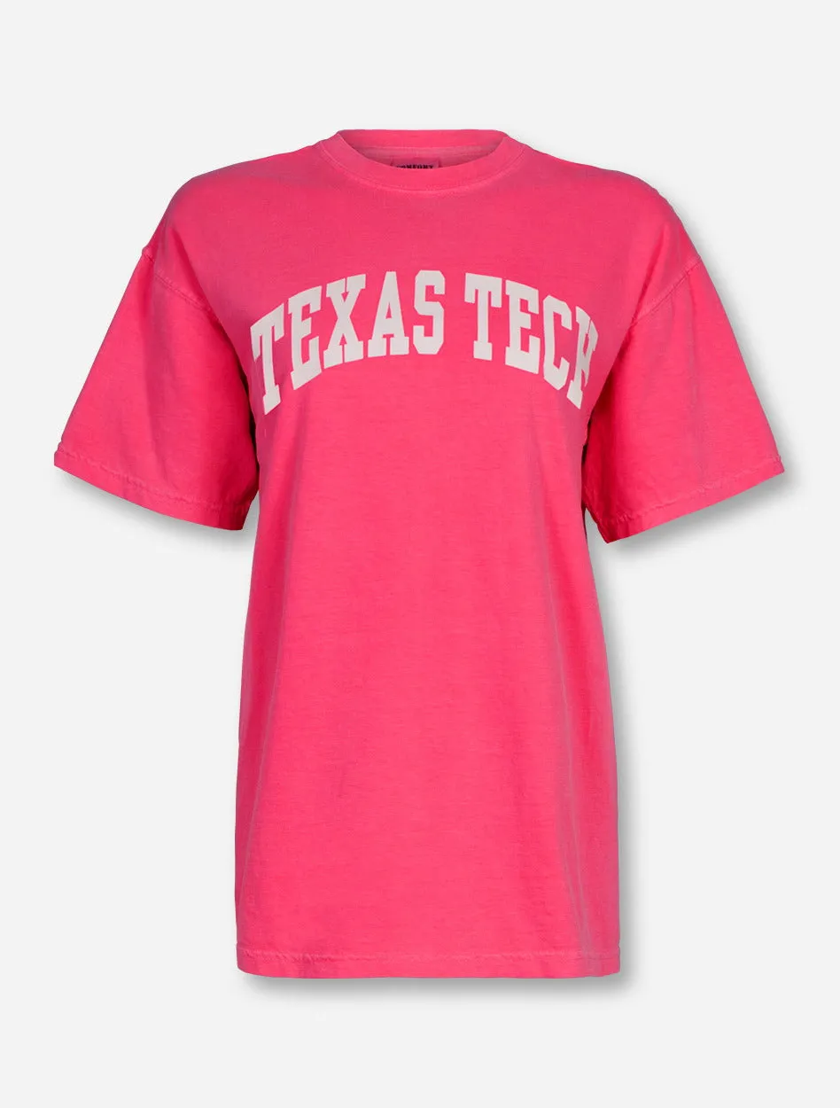Classic Texas Tech White Arch T-Shirt