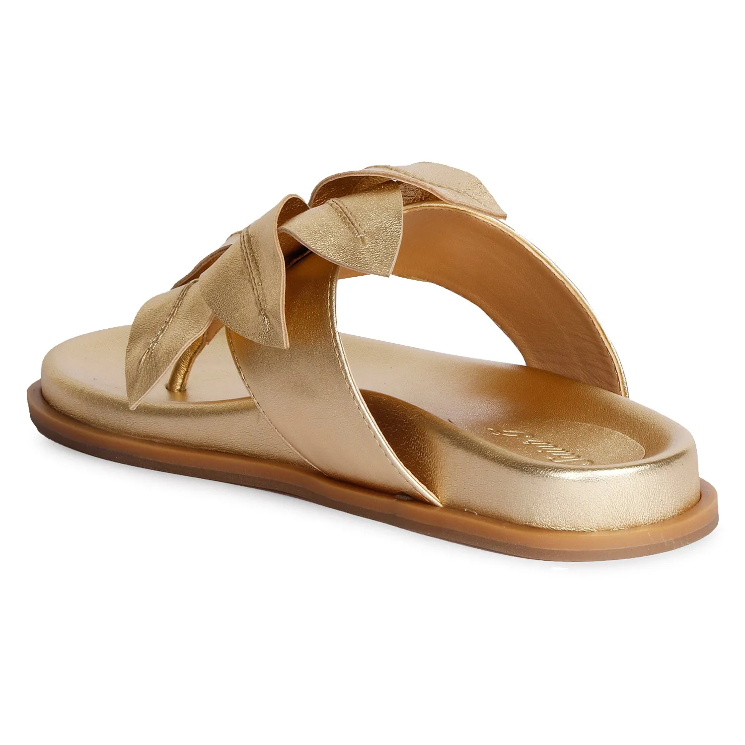 Claudia Gold Sandals