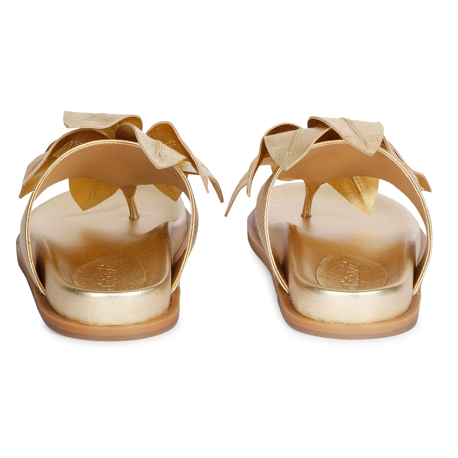 Claudia Gold Sandals