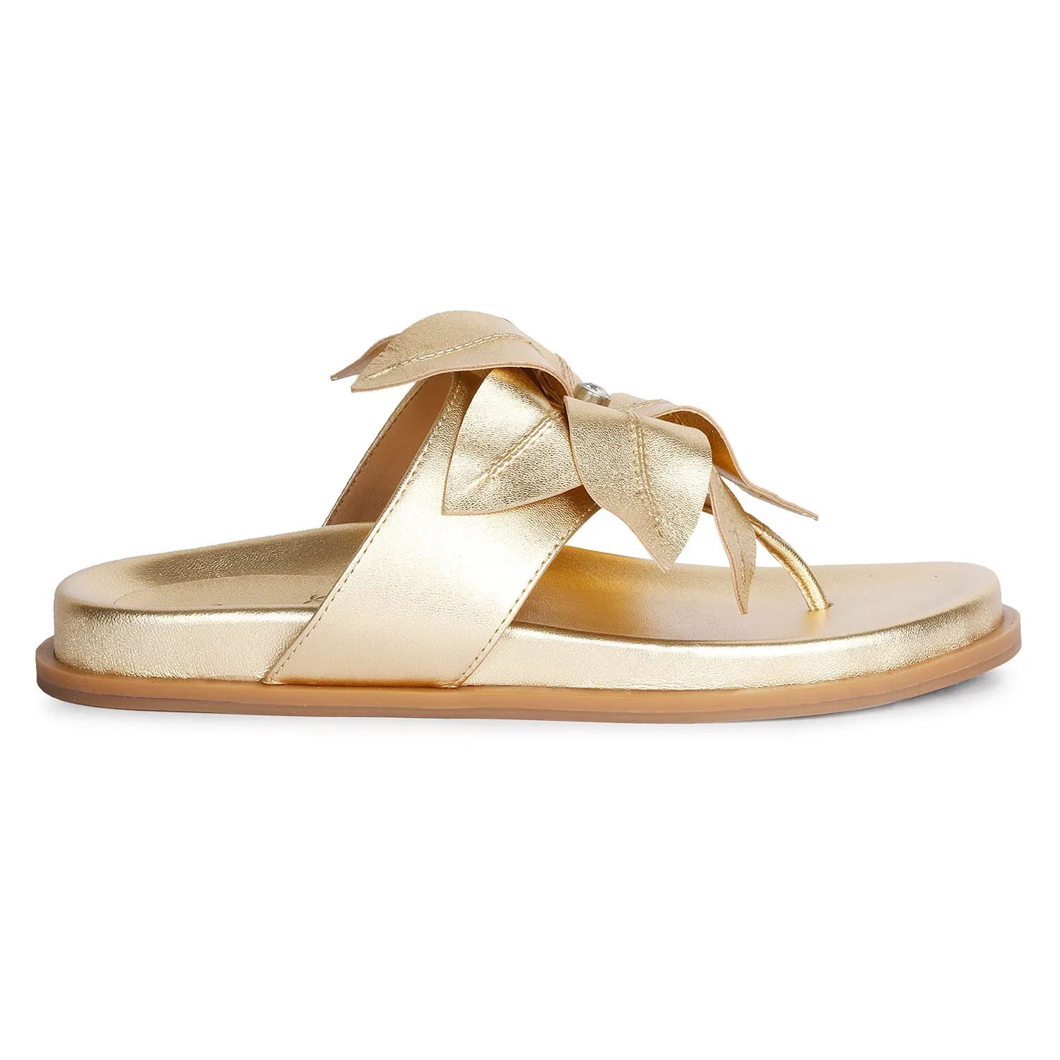 Claudia Gold Sandals