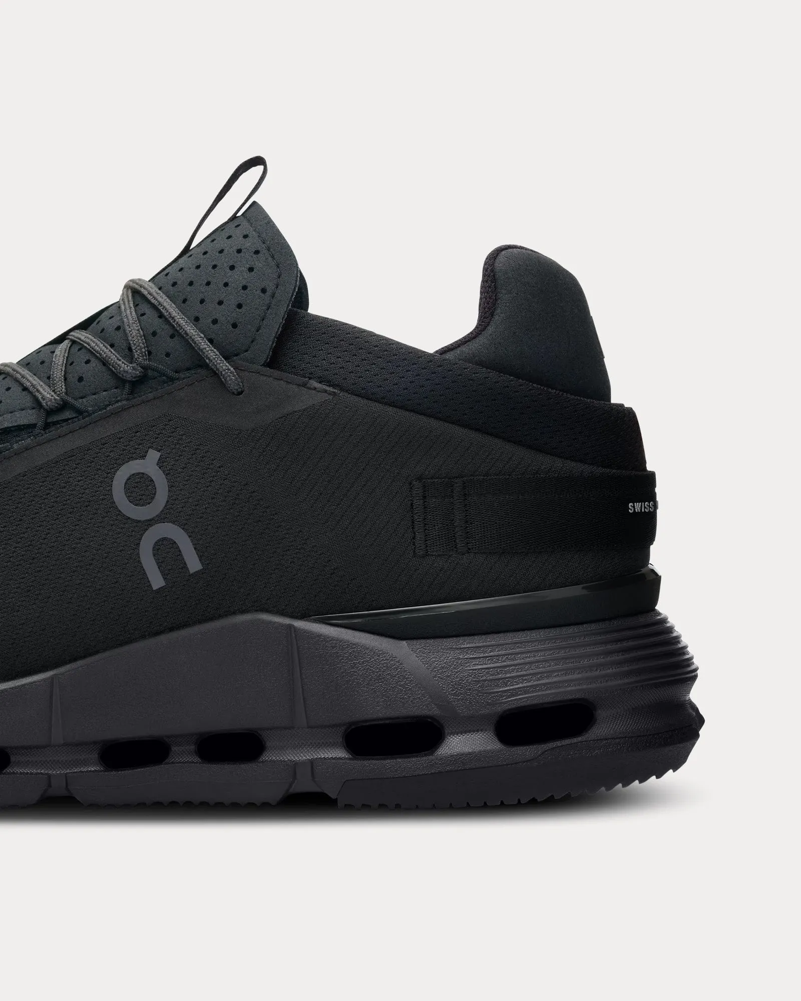 Cloudnova All Black Running Shoes