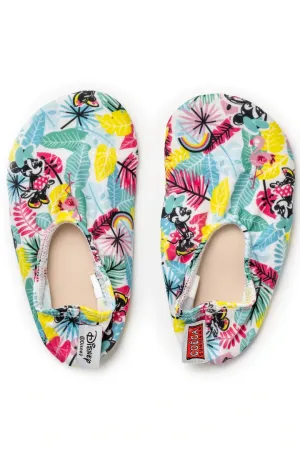COEGA Disney Girl's Pool & Beach Shoes Small - Pink Tropical Minnie