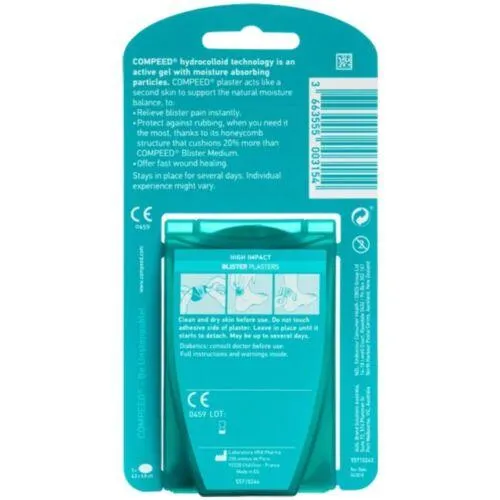 Compeed Sports Heel Blister Plasters 5 Pack
