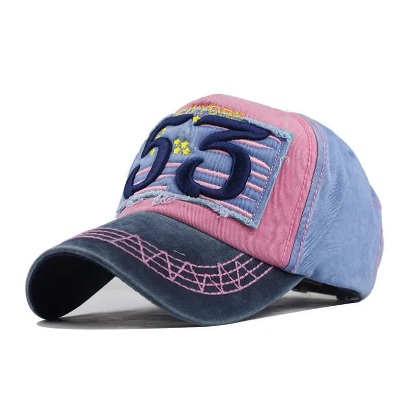 Cotton Baseball Cap 1953 Embroid