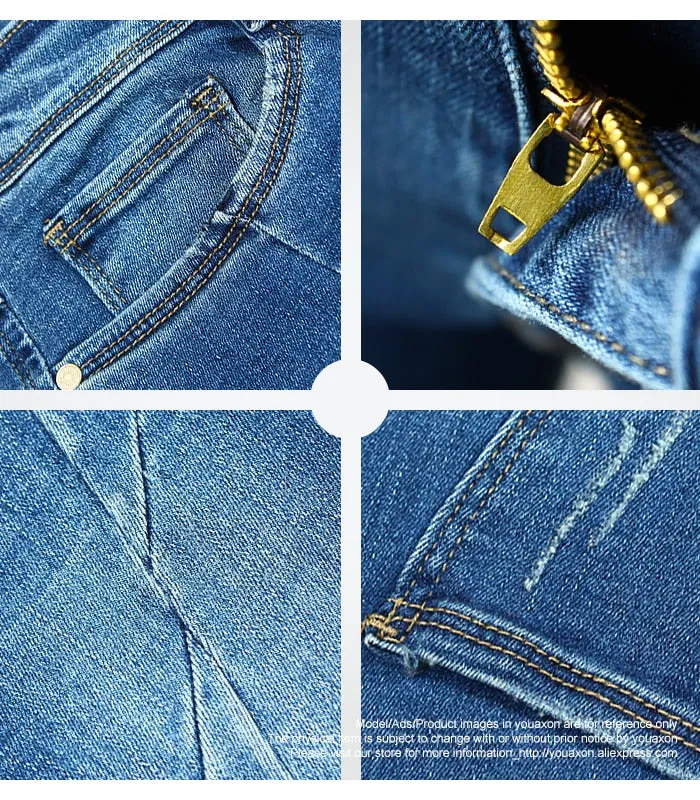 Cross Line Patchwork Low Waist Stretchy Skinny Pants