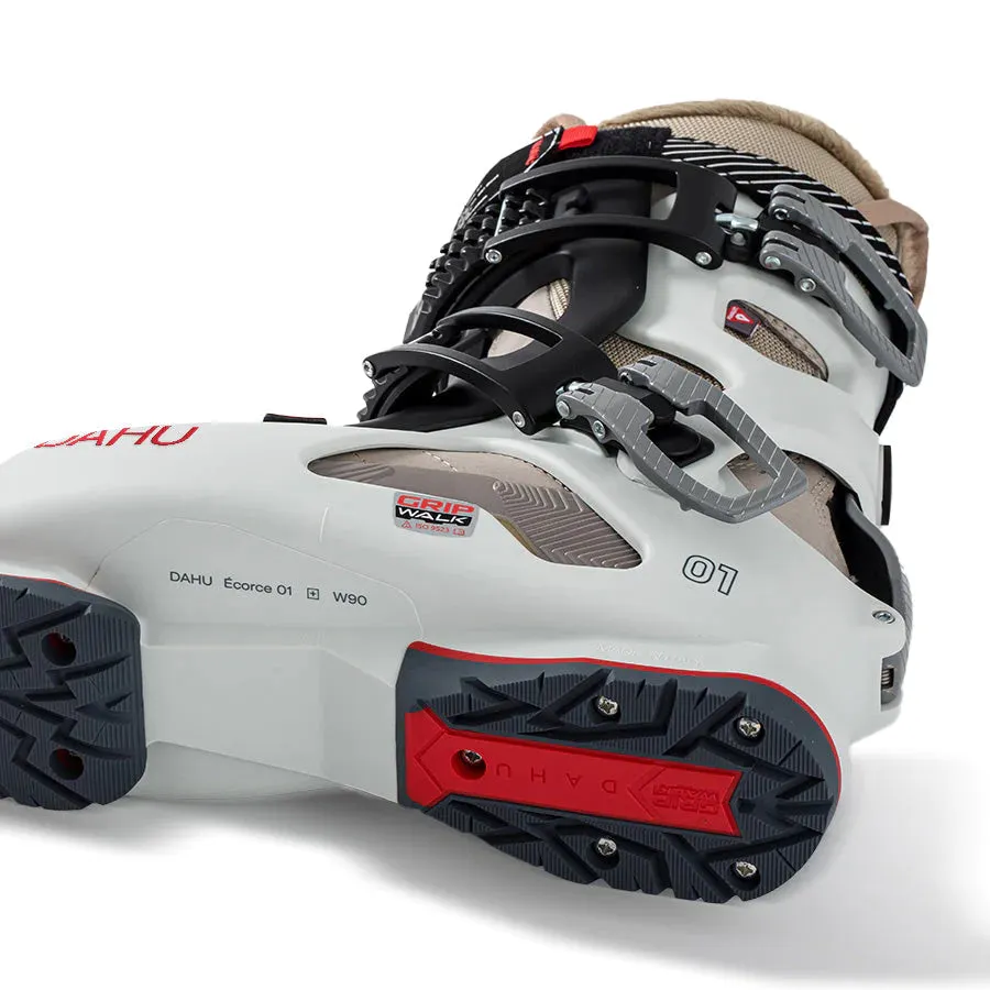 DAHU Womens Ski Boots - Écorce 01 (Light Grey - Warm Grey)