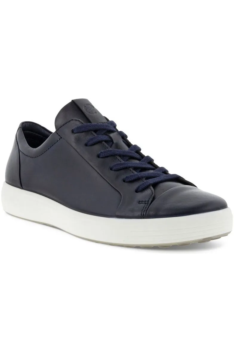 ECCO Mens 470364-01303 in Navy leather