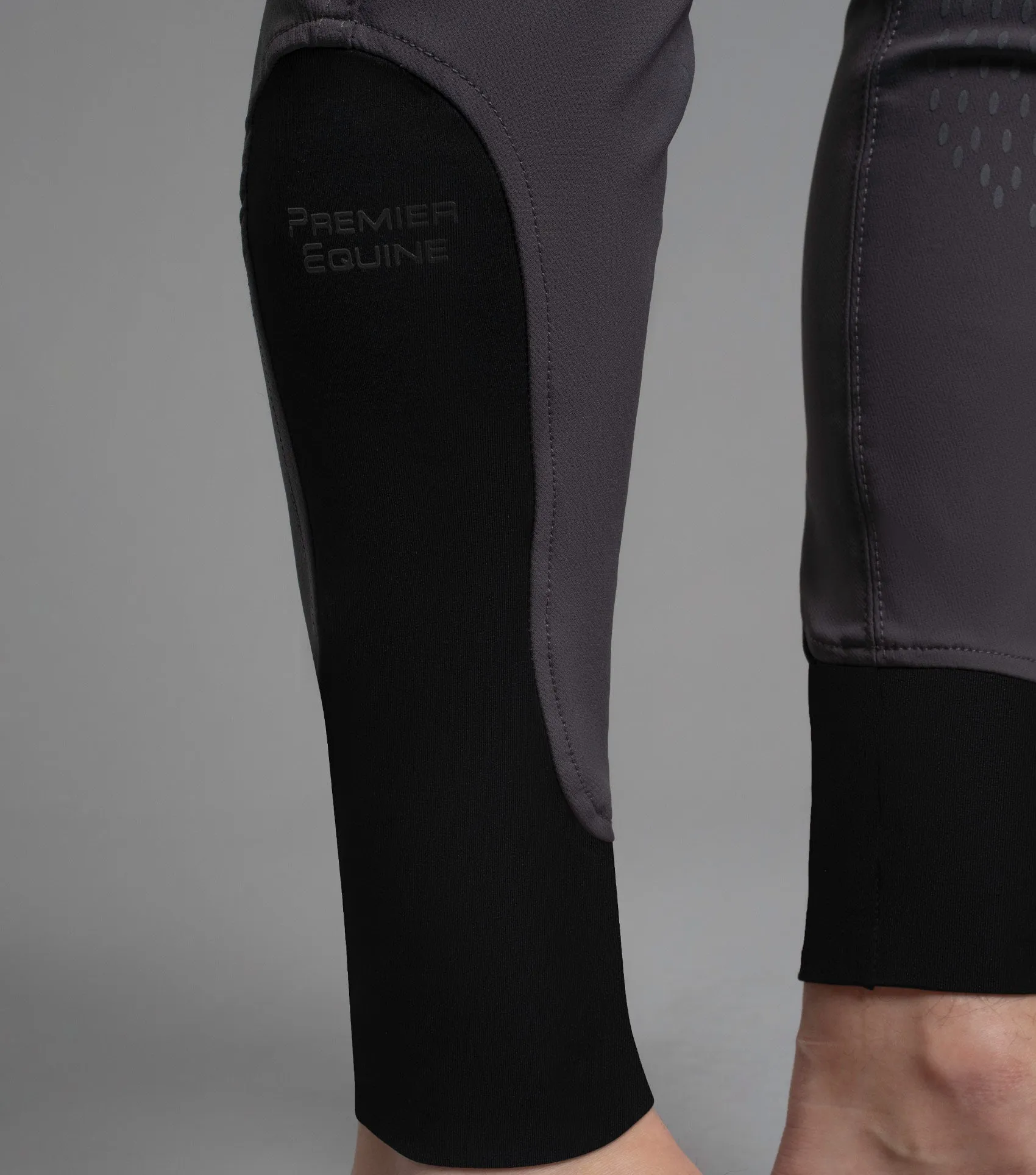 Emilio Men's Gel Knee Riding Breeches Anthracite