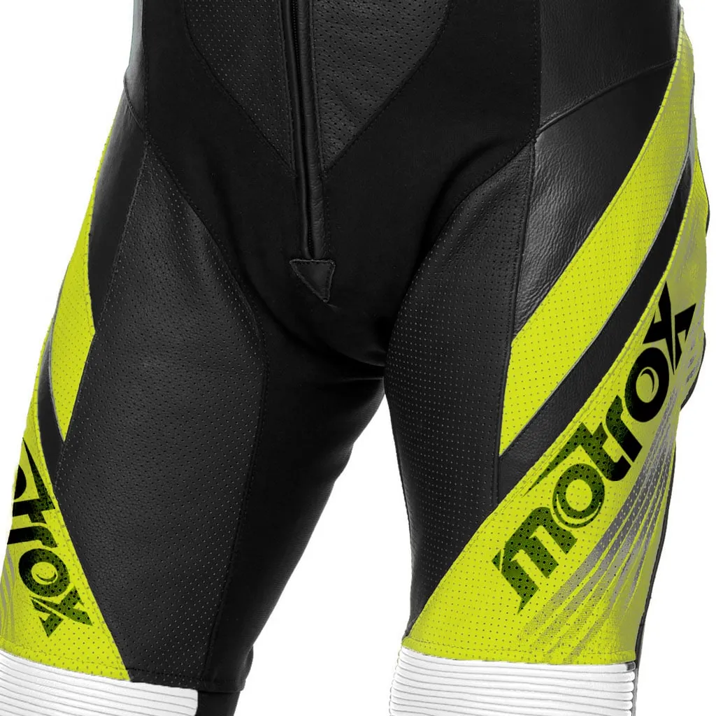 ESTORIL One-piece leather motorcycle suit mens