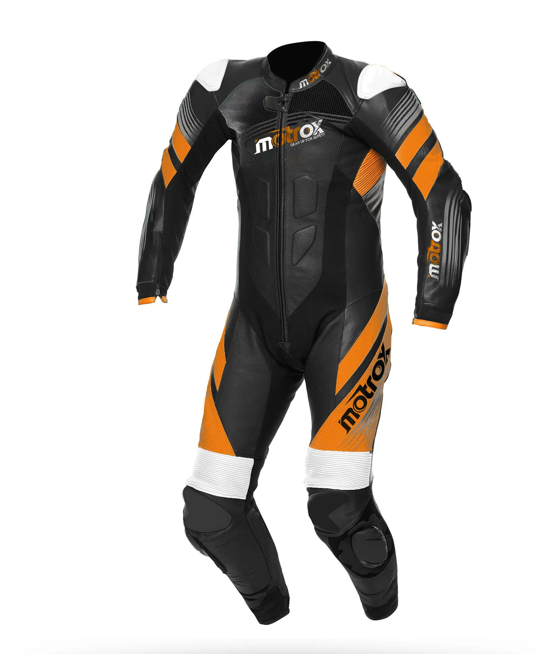 ESTORIL One-piece leather motorcycle suit mens