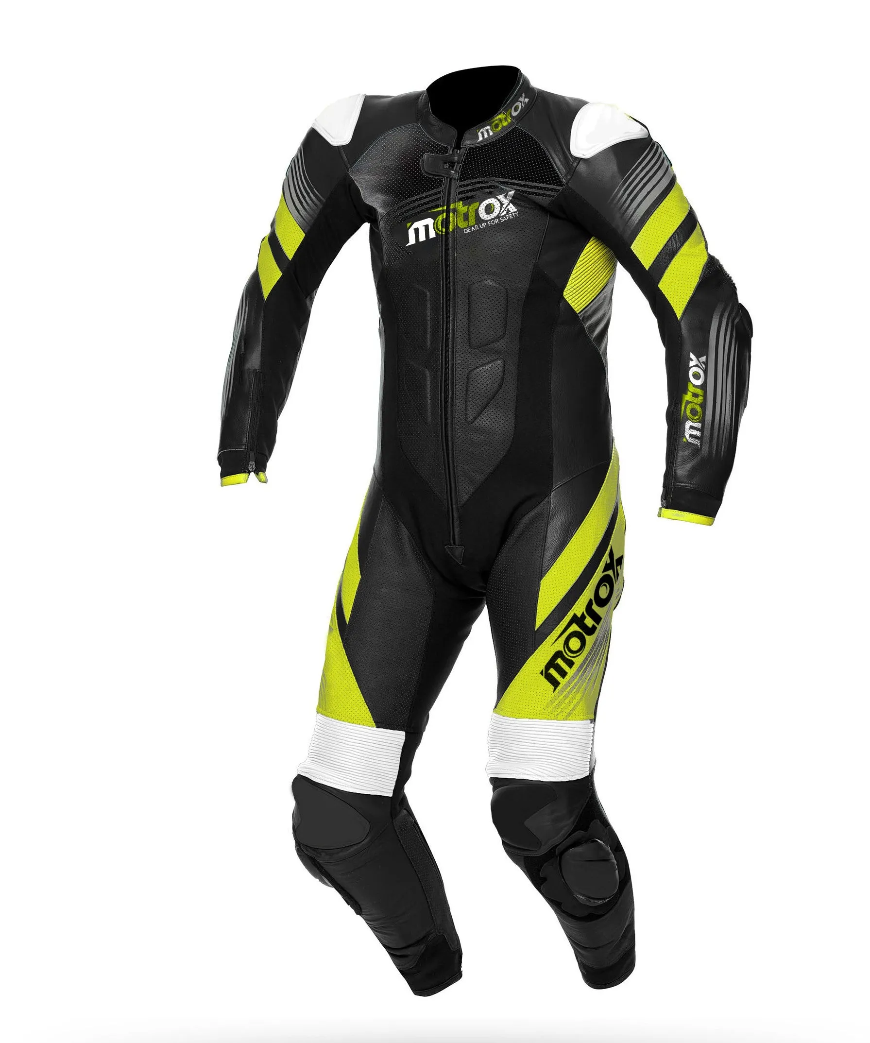 ESTORIL One-piece leather motorcycle suit mens