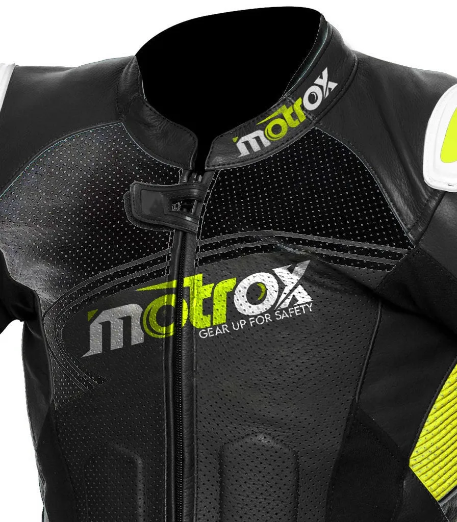 ESTORIL One-piece leather motorcycle suit mens