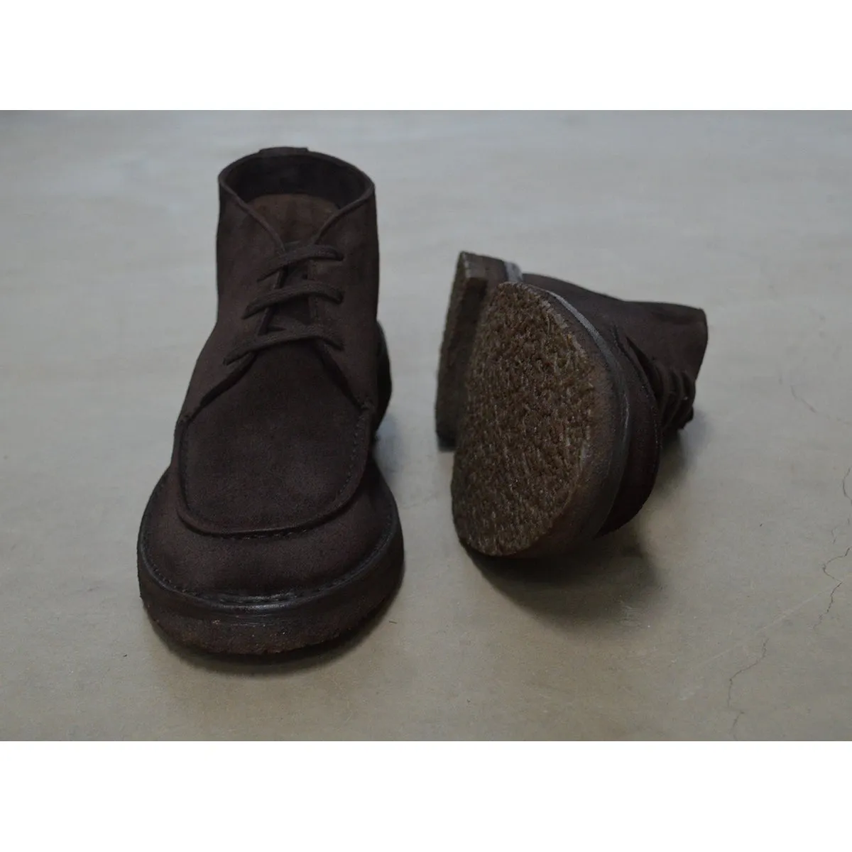 FACTORY SECOND Berwick 1707 Apron Boot (5432) -Reverse Kudu Driftwood