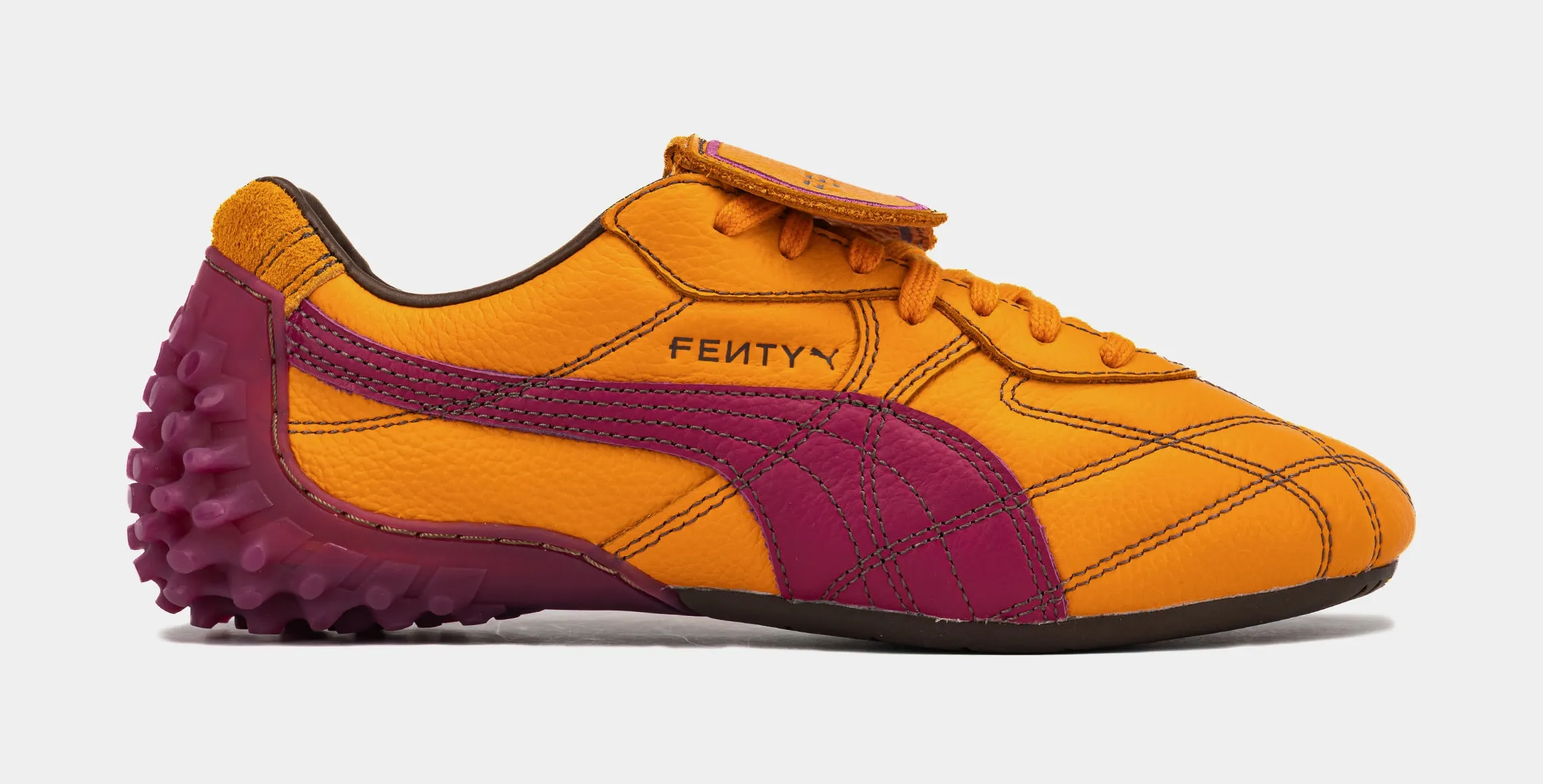 Fenty Avanti LS Stitched Womens Lifestyle Shoes (Pumpkin Pie/Pink) Free Shipping