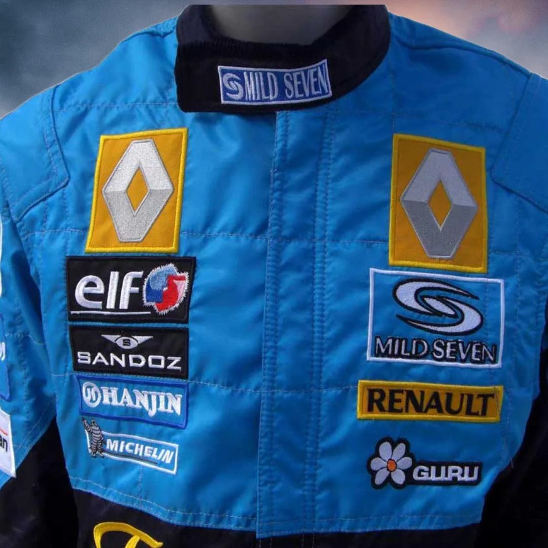 Fernando Alonso Mild Seven 2006 Replica Race Suit Renault F1