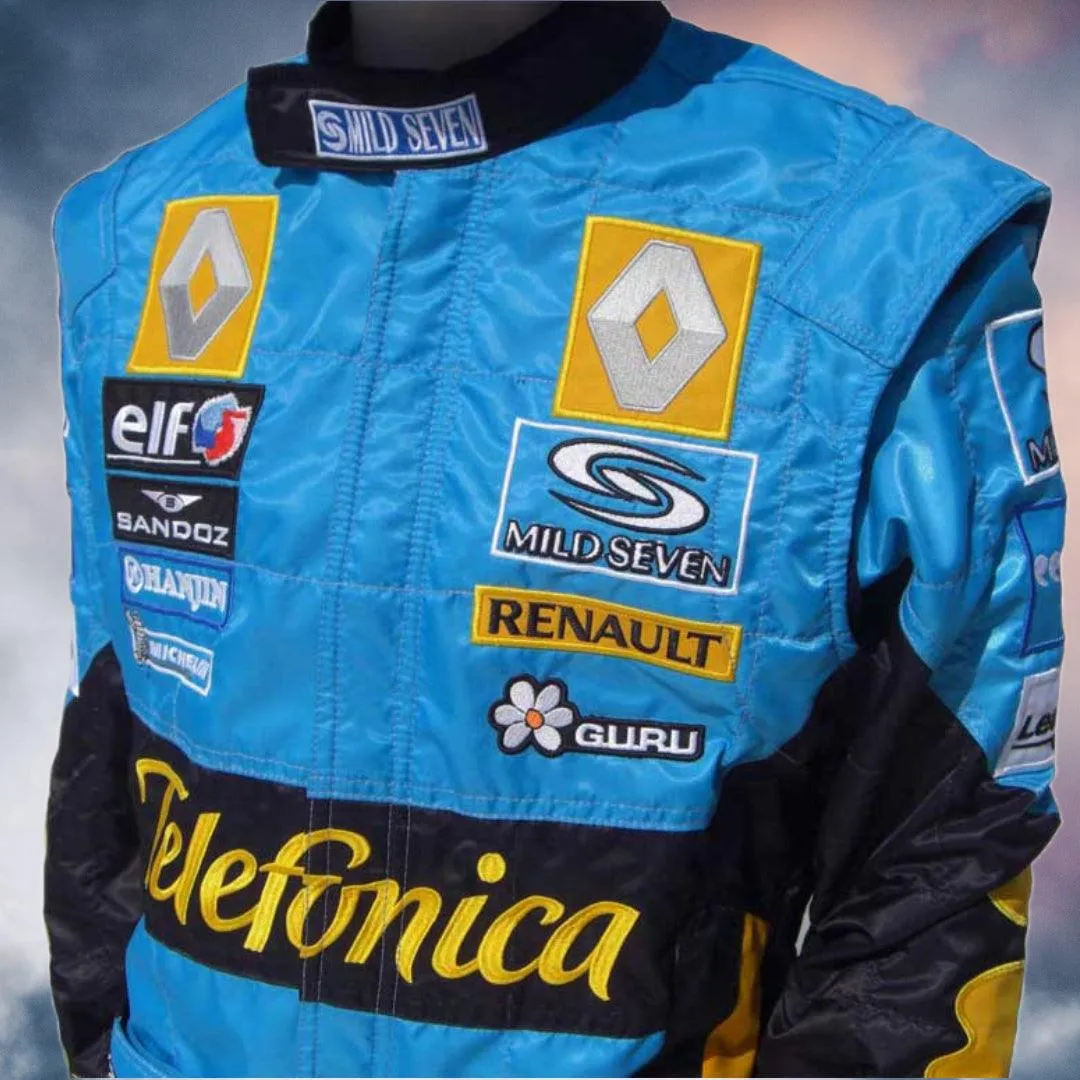 Fernando Alonso Mild Seven 2006 Replica Race Suit Renault F1