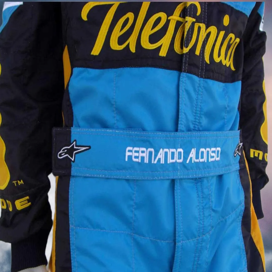 Fernando Alonso Mild Seven 2006 Replica Race Suit Renault F1