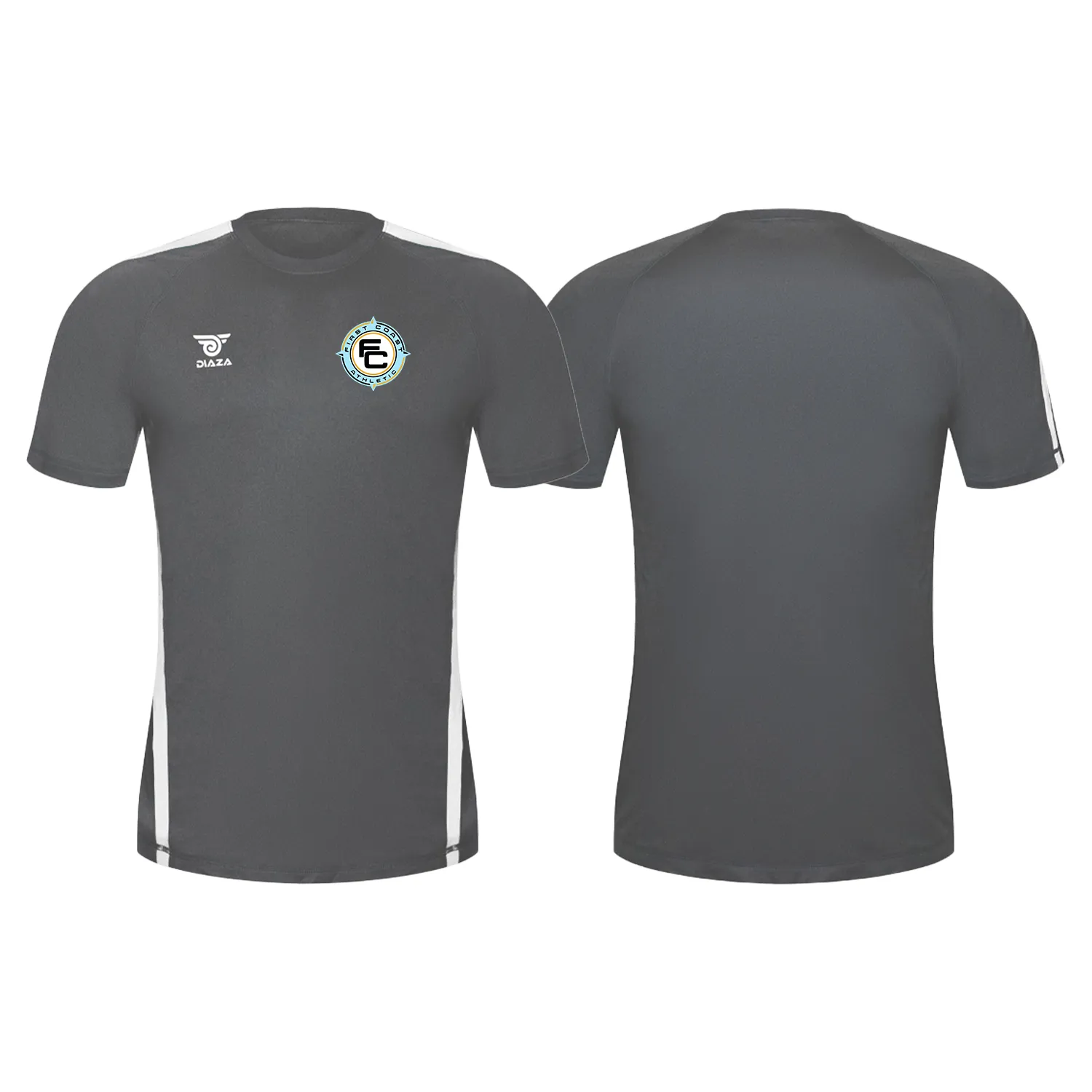 First Coast Athletic City Training Jersey Grey White