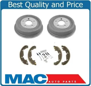 Fits 05-06 Chevrolet Equinox Brake Drums Brake Shoes & Rear Hardware Springs Kit