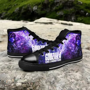 Godzilla King of the Monsters Shoes High Top Sneakers for Kids and Adults