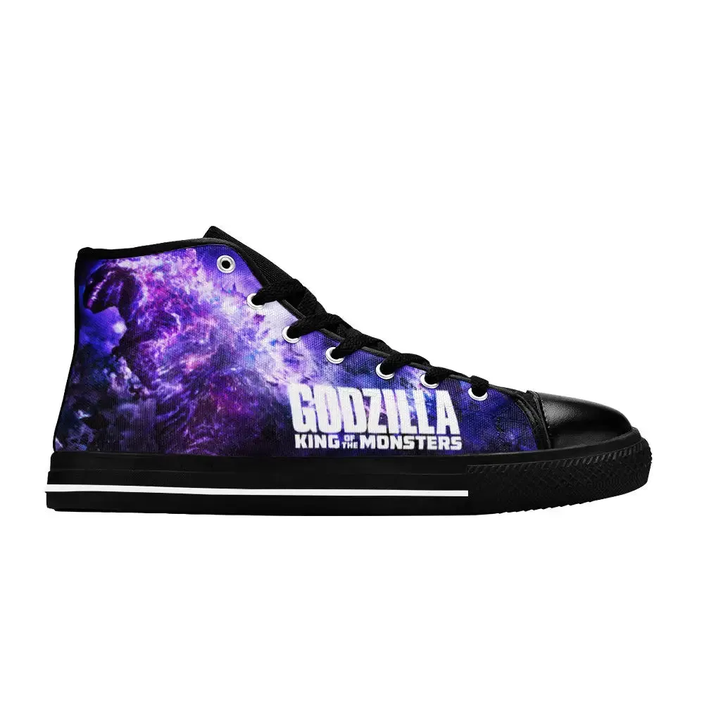 Godzilla King of the Monsters Shoes High Top Sneakers for Kids and Adults