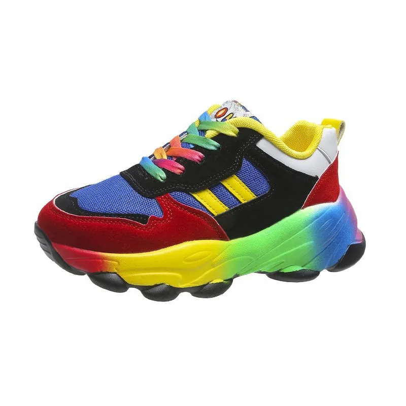 Hip Hop Street Sports Rainbow Sneakers