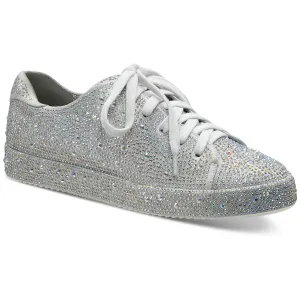 INC Womens Lola Faux Leather Embellished Casual And Fashion Sneakers