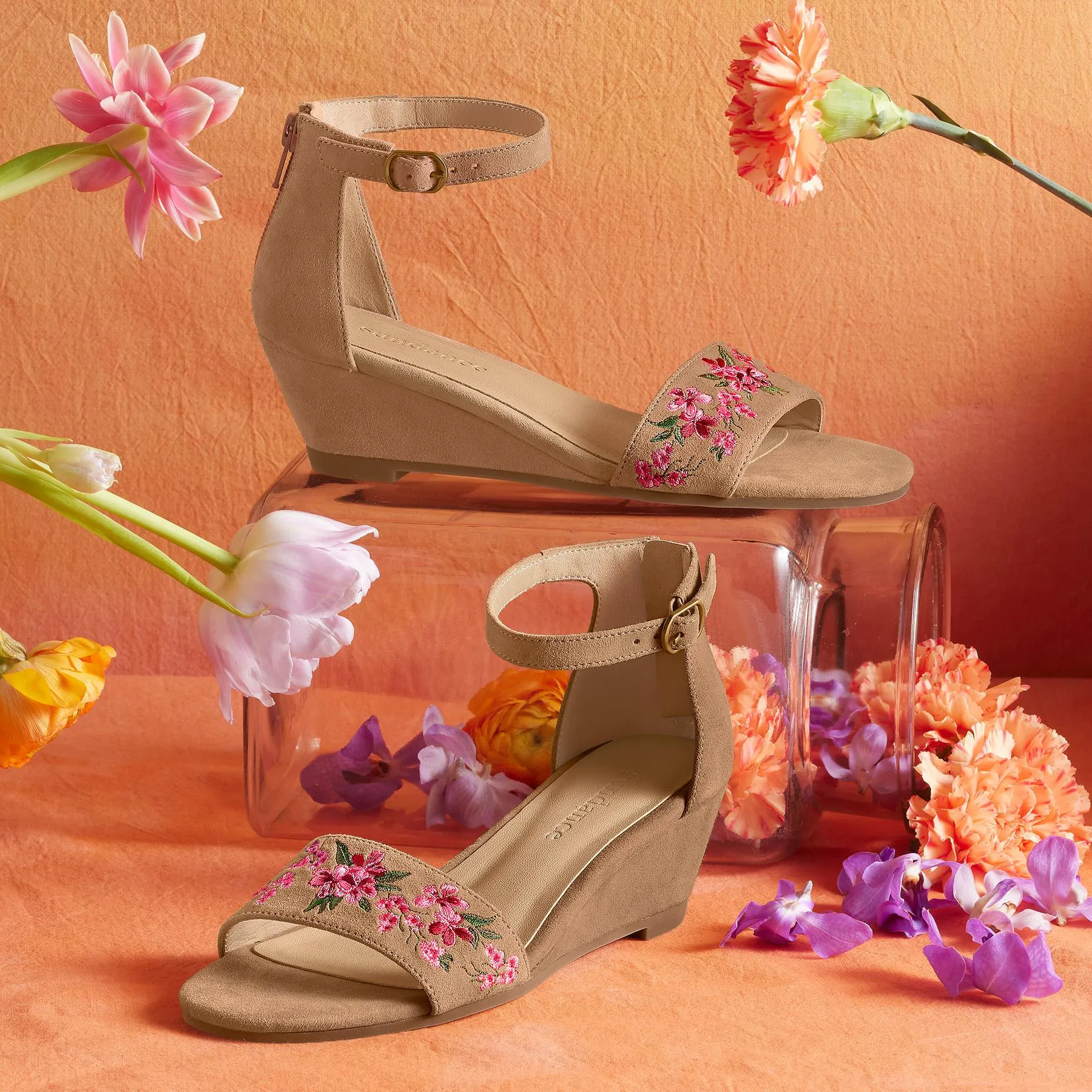 Jasmine Embroidered Sandals