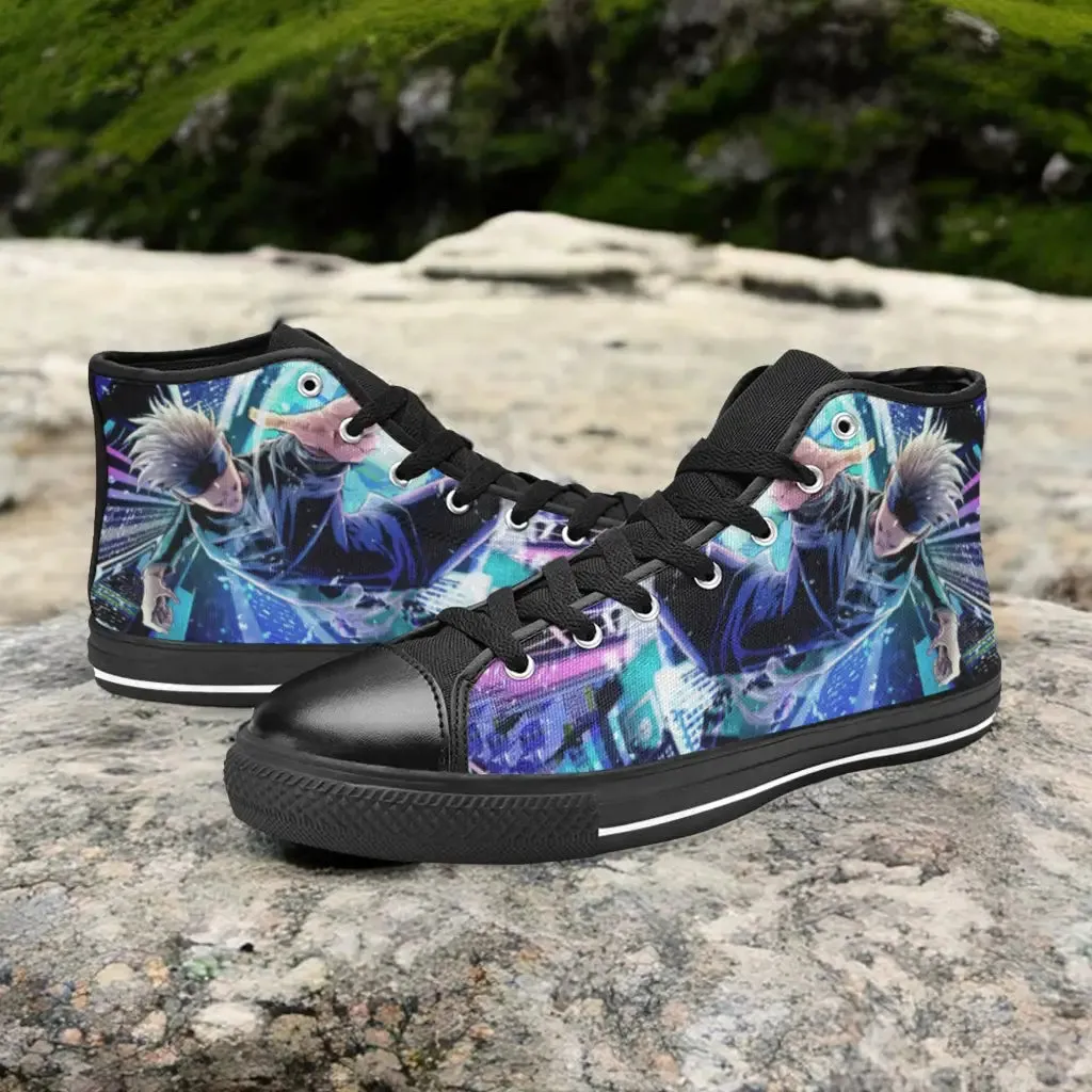 Jujutsu Kaisen Satoru Gojo Shoes High Top Sneakers for Kids and Adults