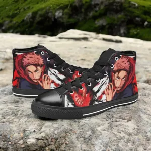 Jujutsu Kaisen Yuji Itadori Shoes High Top Sneakers for Kids and Adults