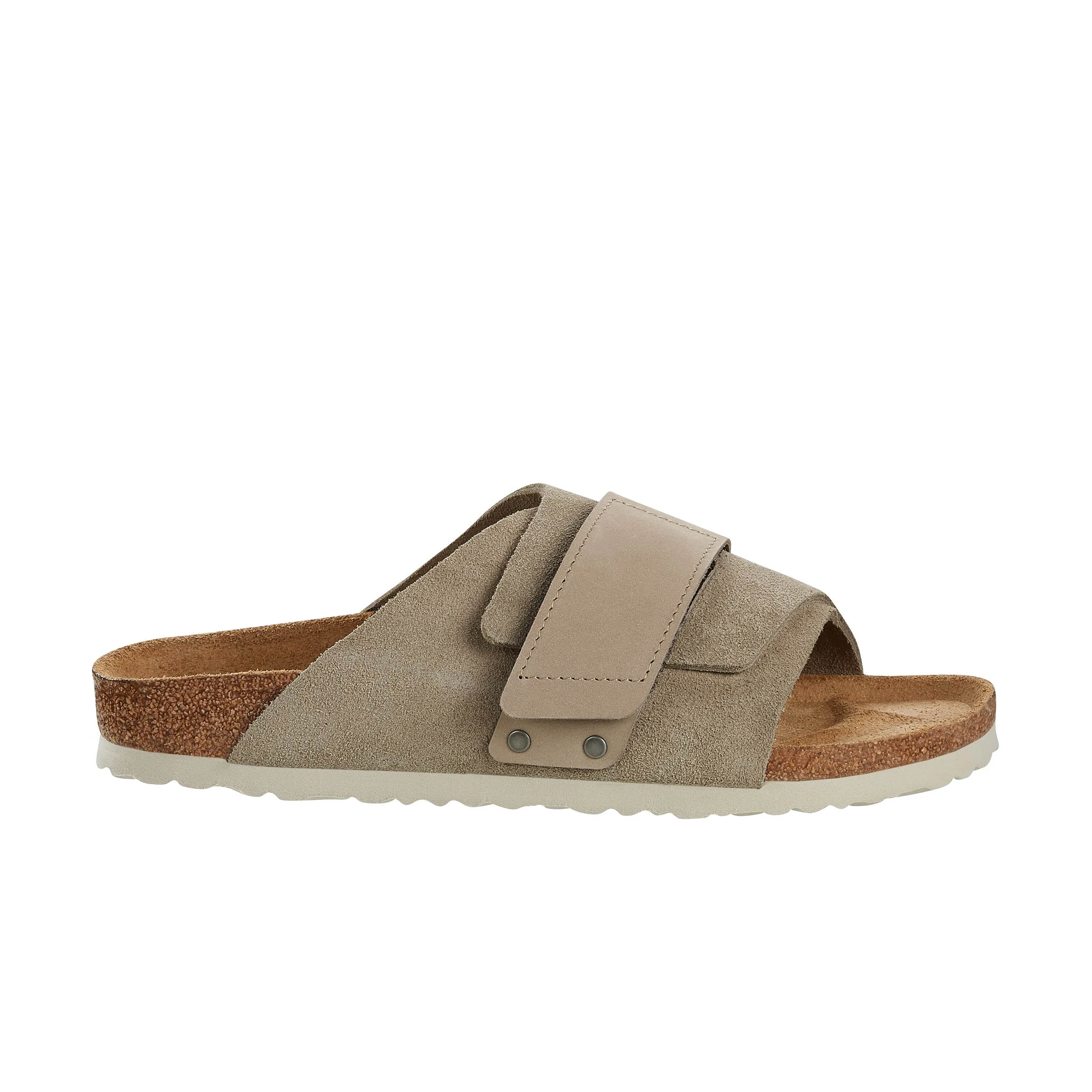 Kyoto Taupe Suede/Nubuck Leather
