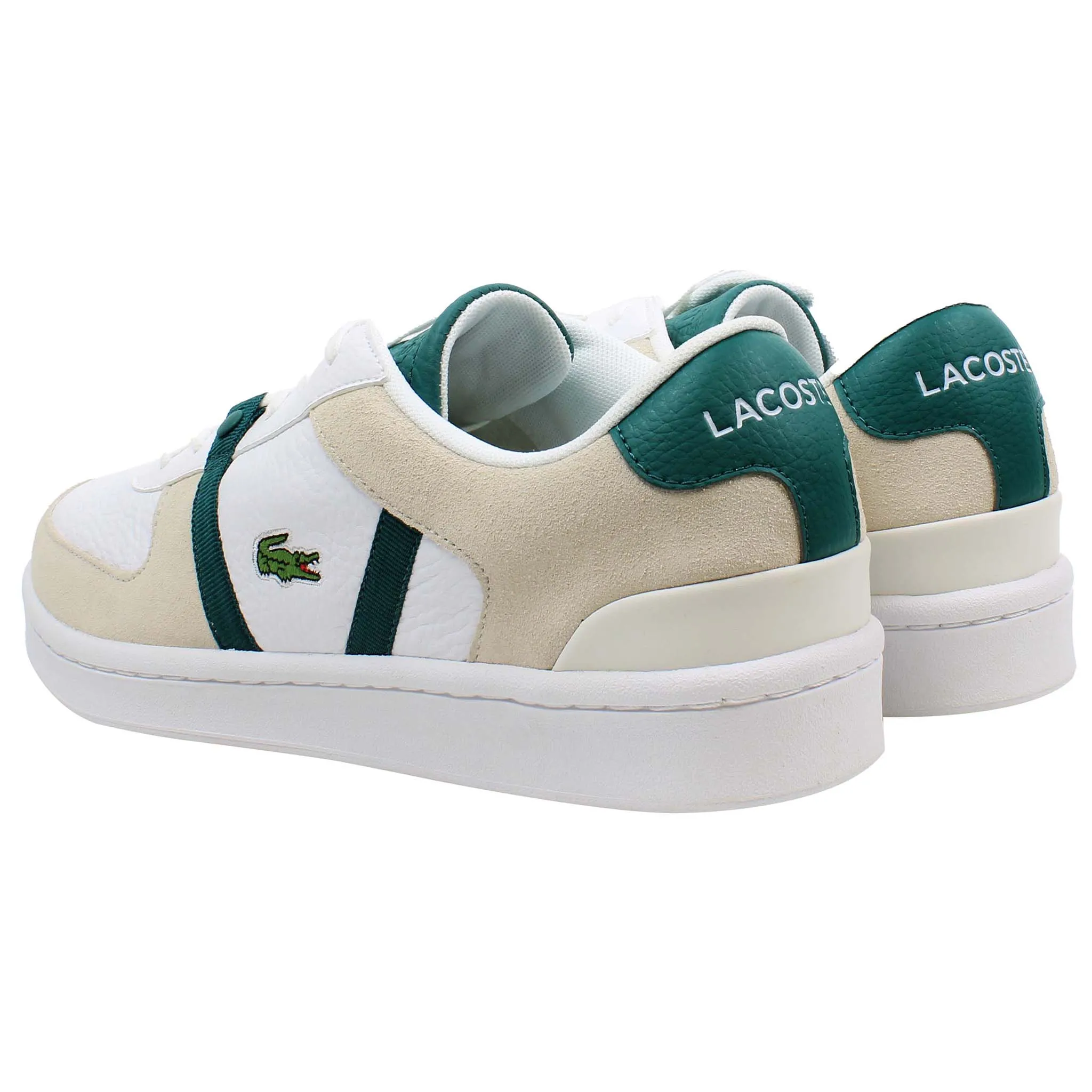 Lacoste Splitstep 120 1 SM Mens White Trainers