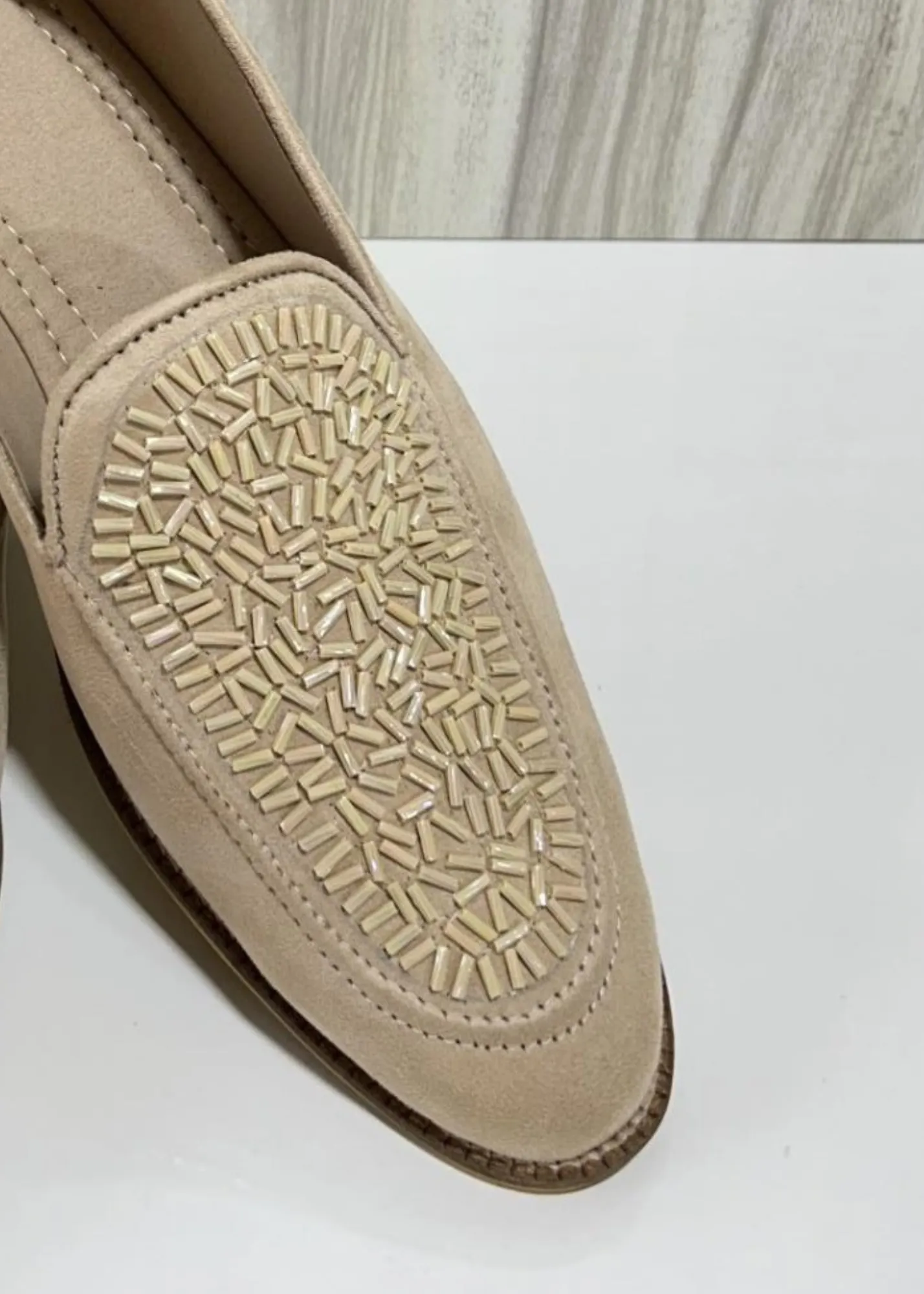LIGHT GOLDEN SUEDE SHOES FOR MEN