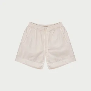 Linen Athletic Short (Camel)