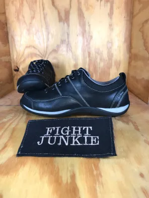 L.L. BEAN BEANSPORT Women's Size 8.5M Leather Comfort Walking Shoes Black